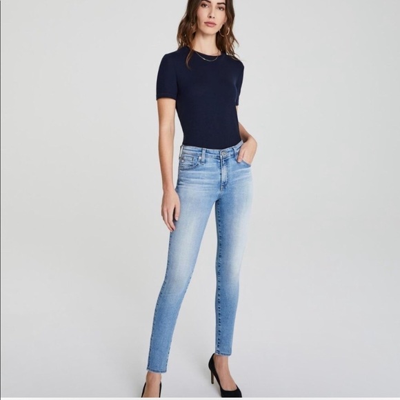 AG Adriano Goldschmied Farrah Skinny Ankle raw hem jeans - Picture 10 of 10